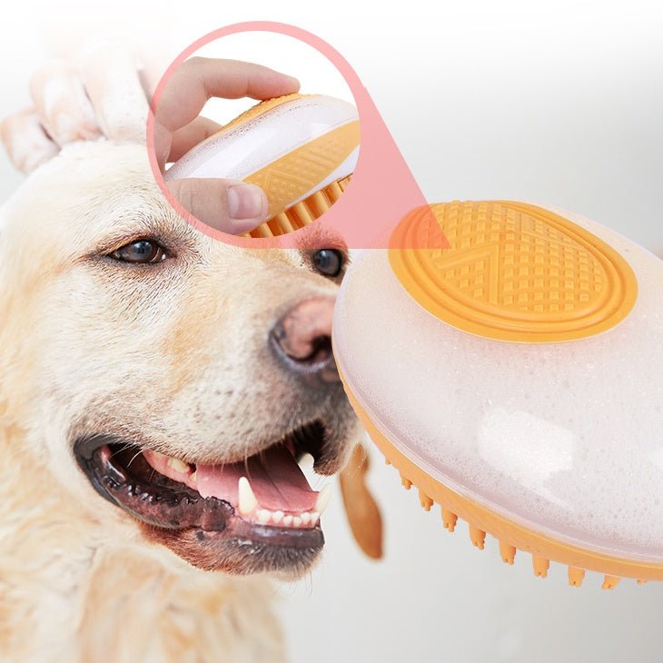 PawRelax™ 2-in-1 Bad- & Massageborstel voor Honden en Katten - PawRelax