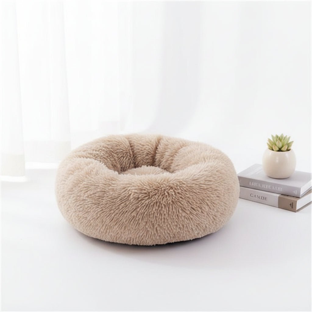 PawRelax® Anti-Stress Honden- & Kattenmand | Donut Mand - PawRelax