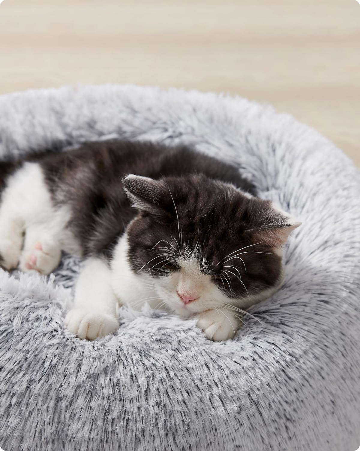 PawRelax® Anti - Stress Honden - & Kattenmand | Donut Mand - PawRelax