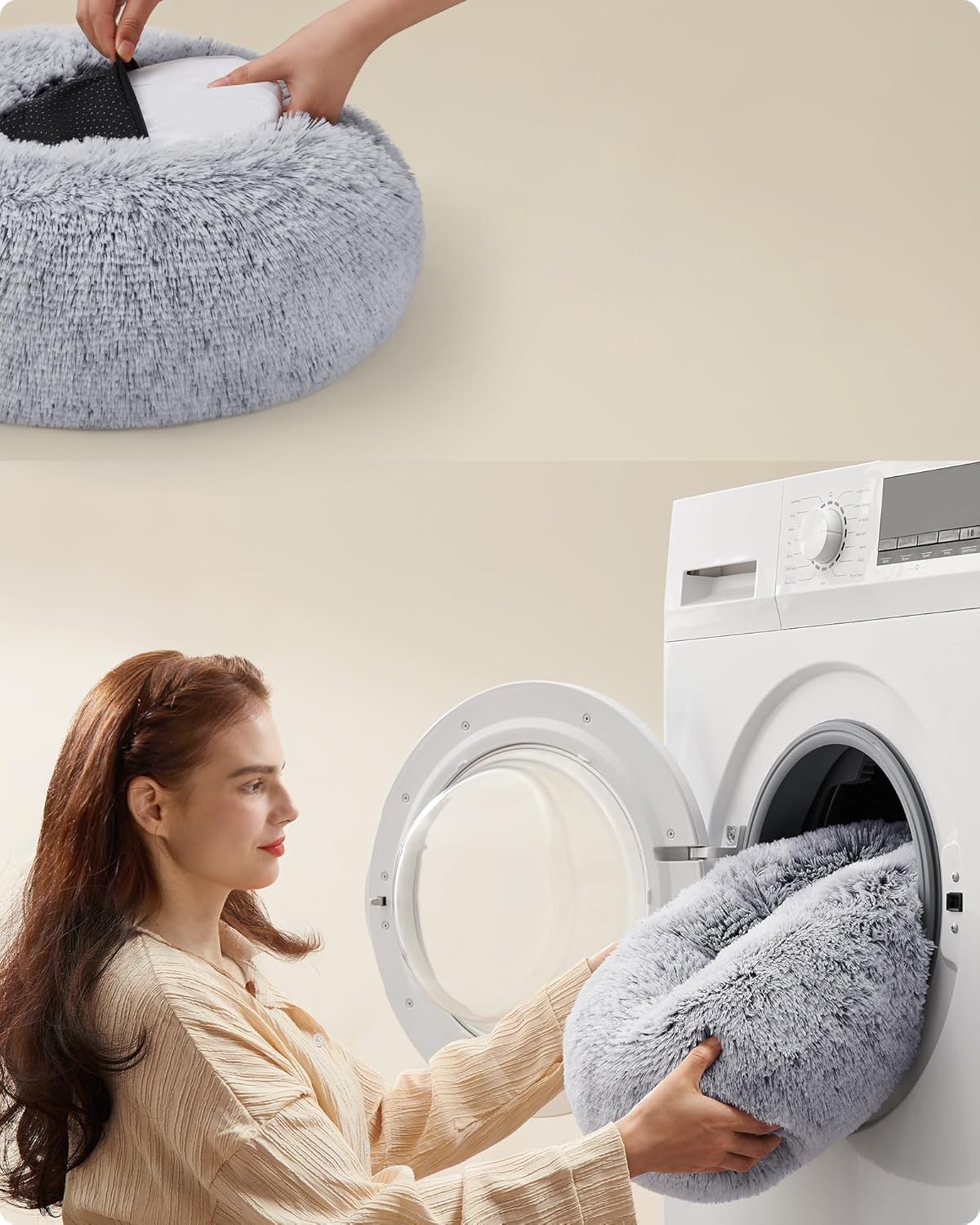 PawRelax® Anti - Stress Honden - & Kattenmand | Donut Mand - PawRelax