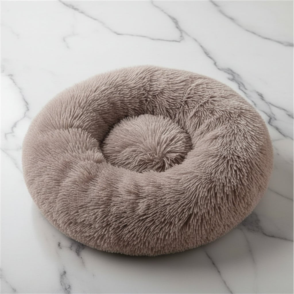 PawRelax® Anti-Stress Honden- & Kattenmand | Donut Mand - PawRelax