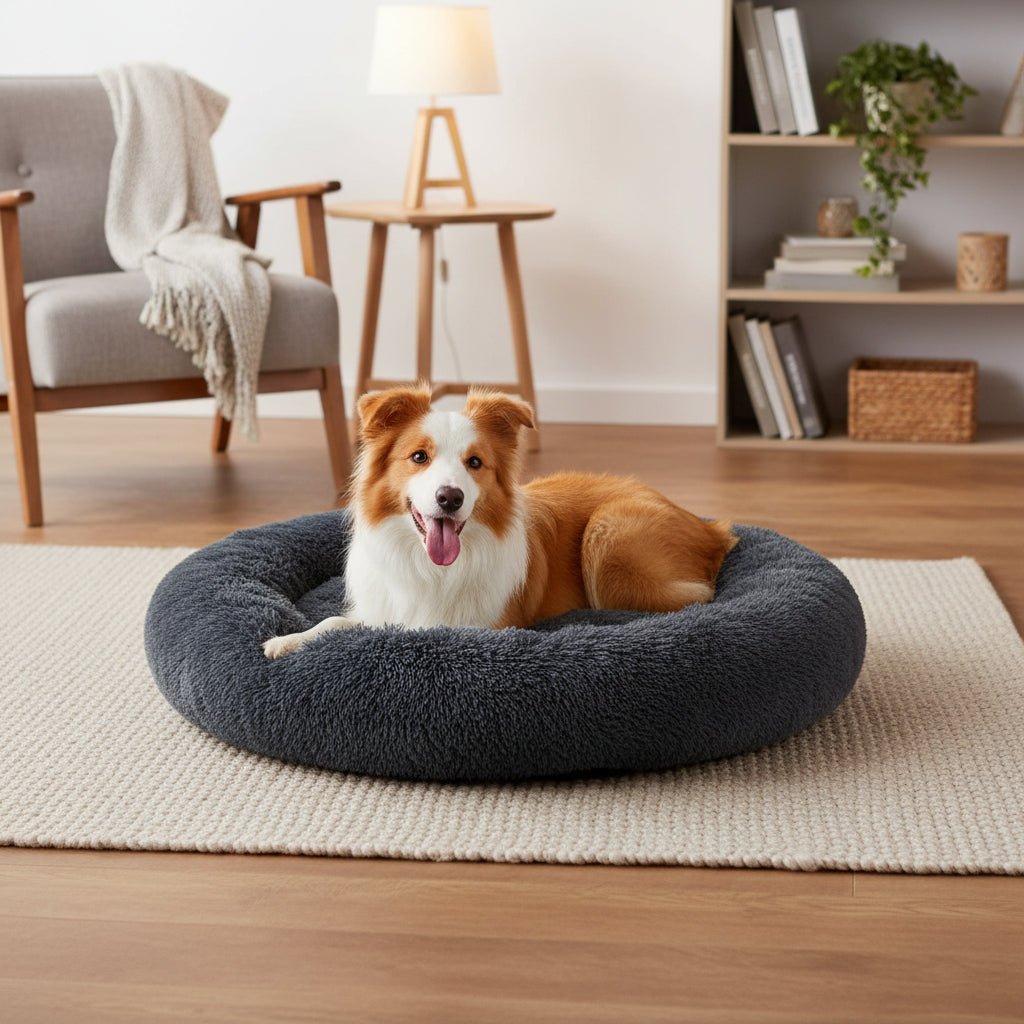 PawRelax® Anti - Stress Honden - & Kattenmand | Donut Mand - PawRelax