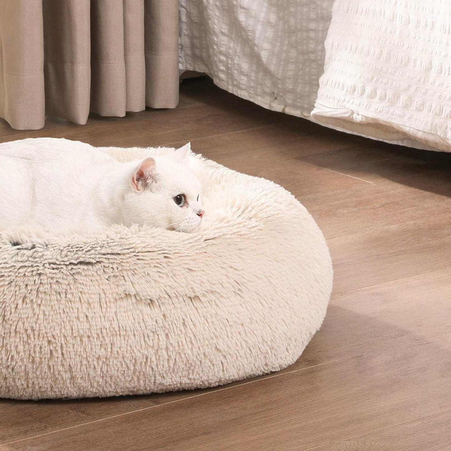 PawRelax® Anti - Stress Honden - & Kattenmand | Donut Mand - PawRelax