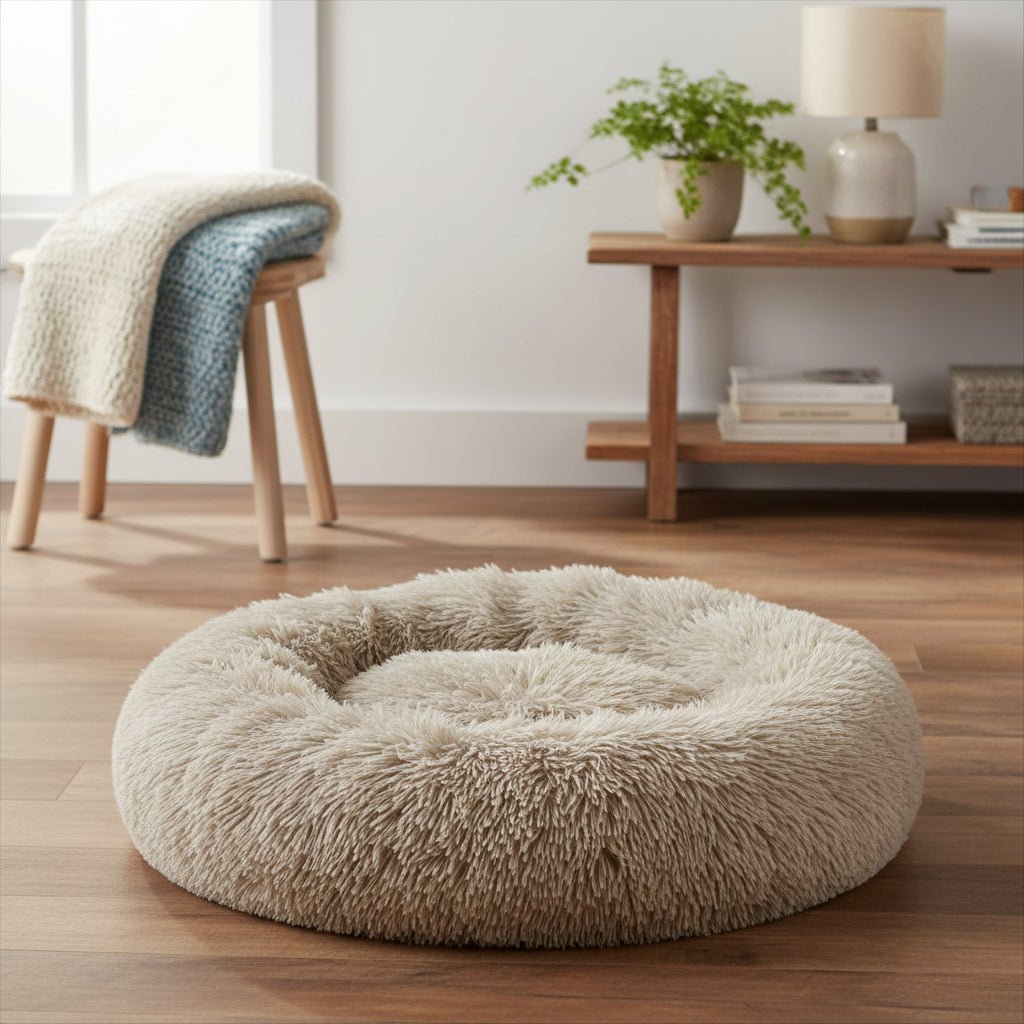 PawRelax® Anti - Stress Honden - & Kattenmand | Donut Mand - PawRelax