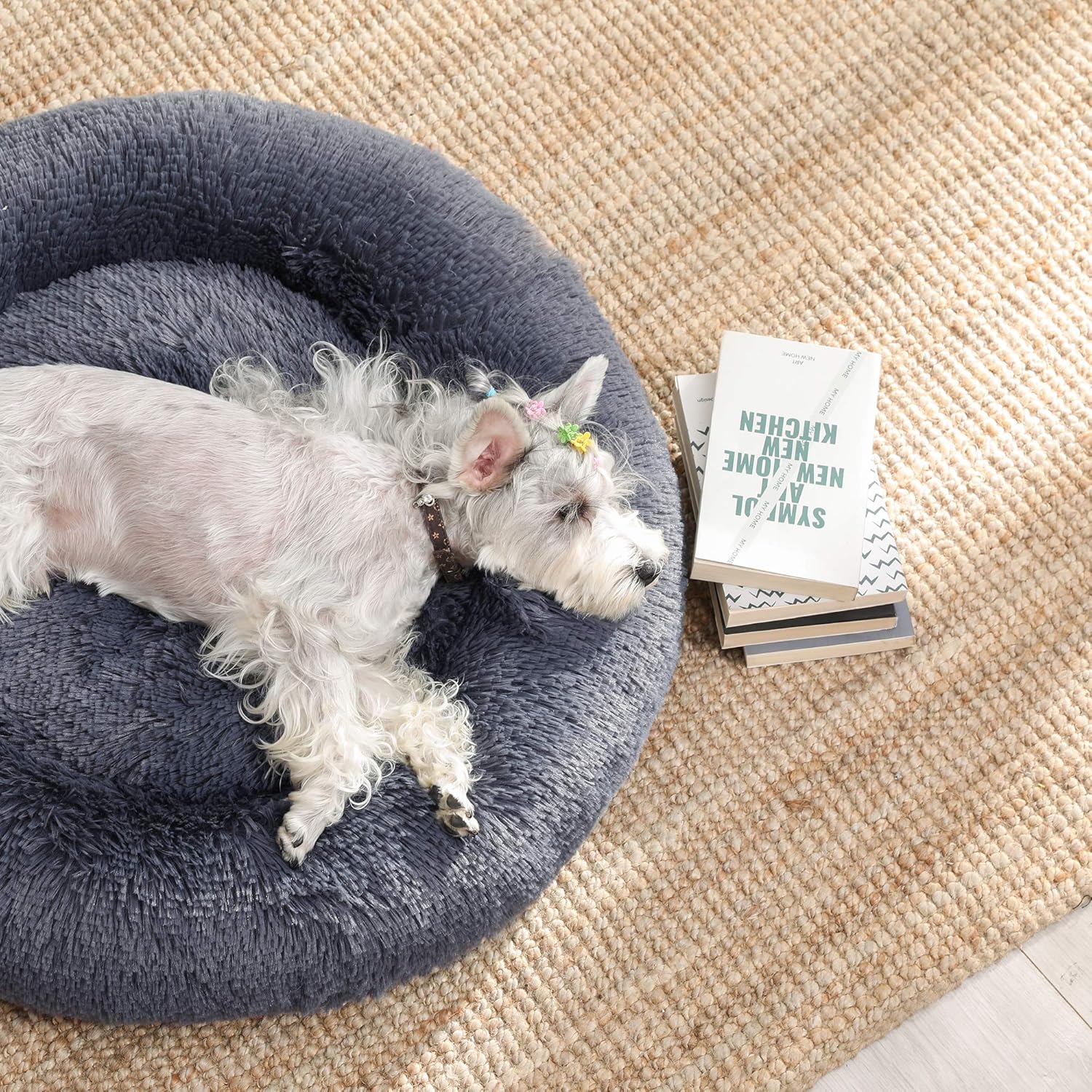 PawRelax® Anti - Stress Honden - & Kattenmand | Donut Mand - PawRelax