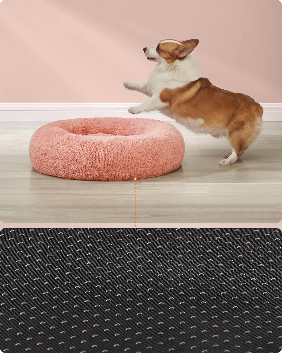 PawRelax® Anti - Stress Honden - & Kattenmand | Donut Mand - PawRelax