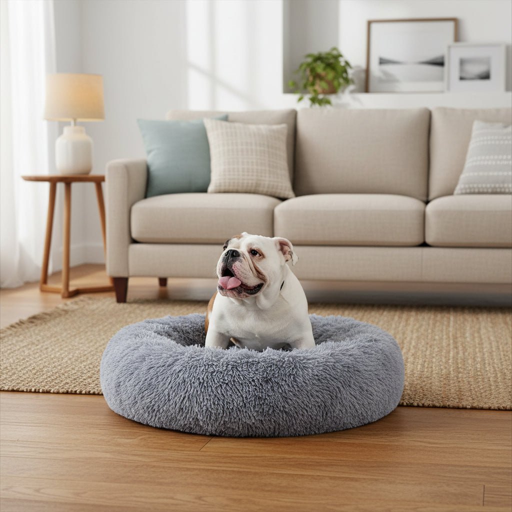 PawRelax® Anti - Stress Honden - & Kattenmand | Donut Mand - PawRelax
