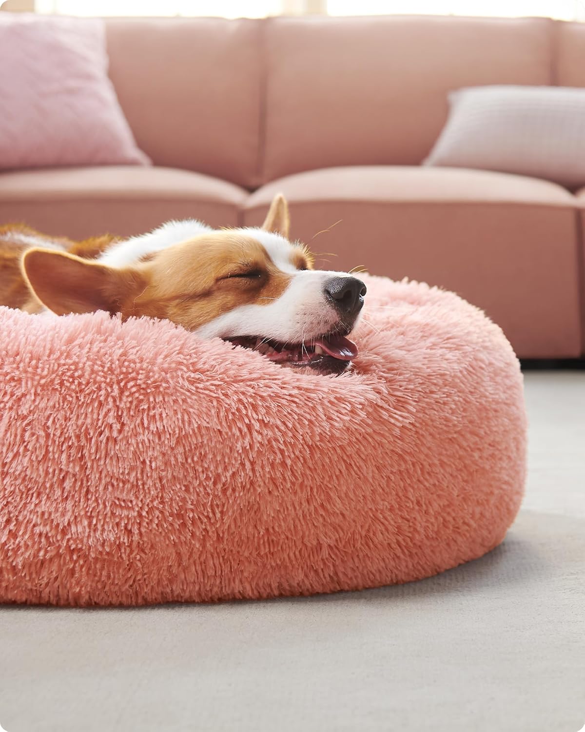 PawRelax® Anti - Stress Honden - & Kattenmand | Donut Mand - PawRelax