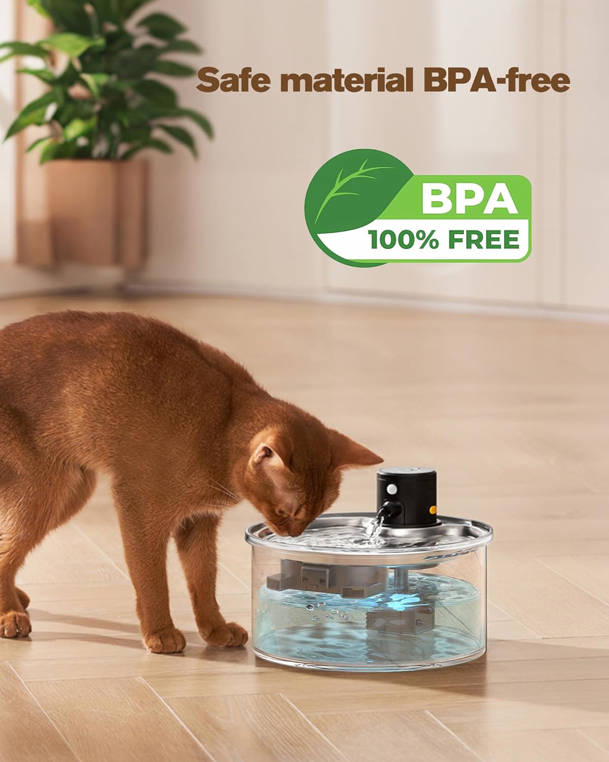 PawRelax™ AquaSense – Draadloze Drinkfontein met Sensor voor Katten & Honden - PawRelax