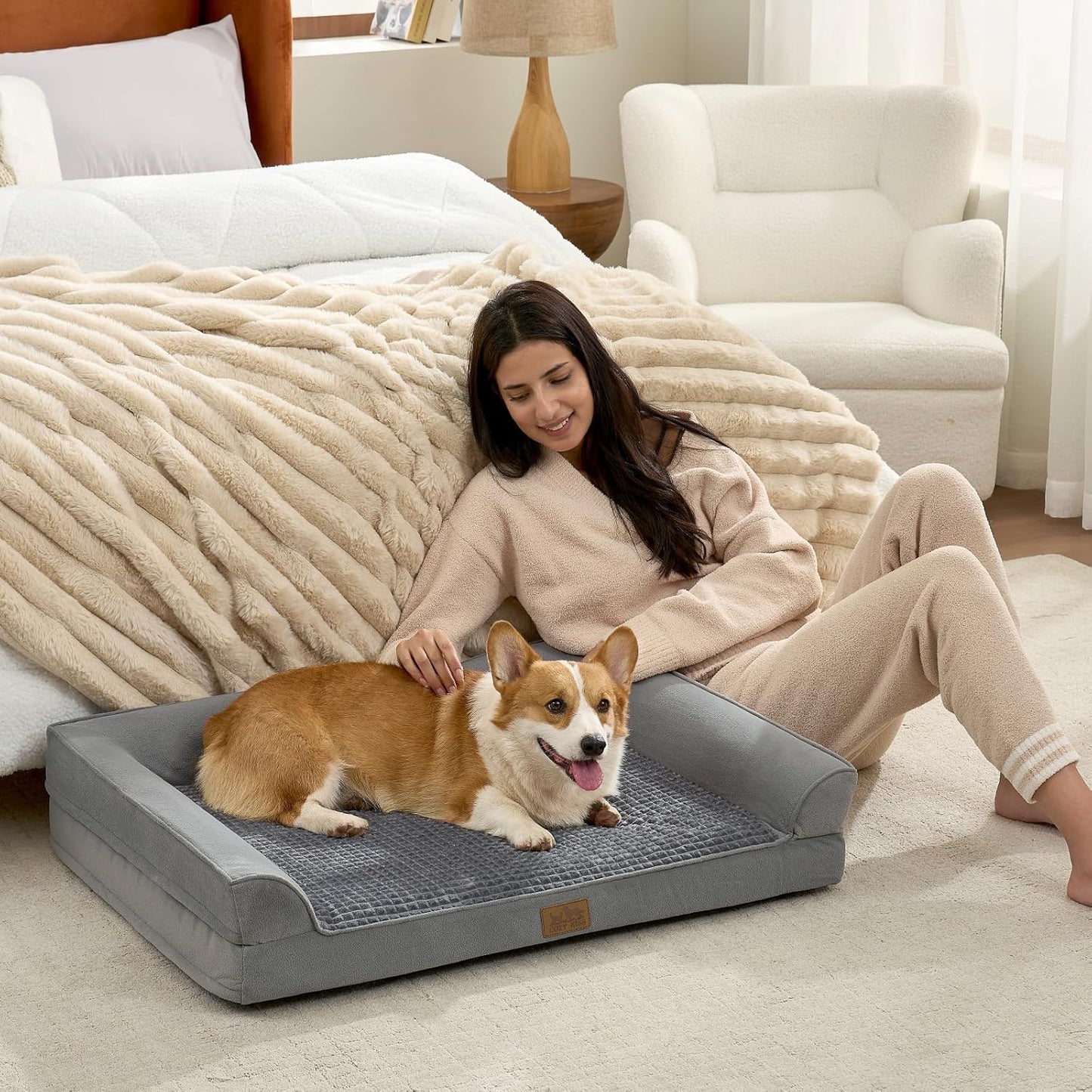 PawRelax™ CloudNest – Orthopedische Hondenmand - PawRelax