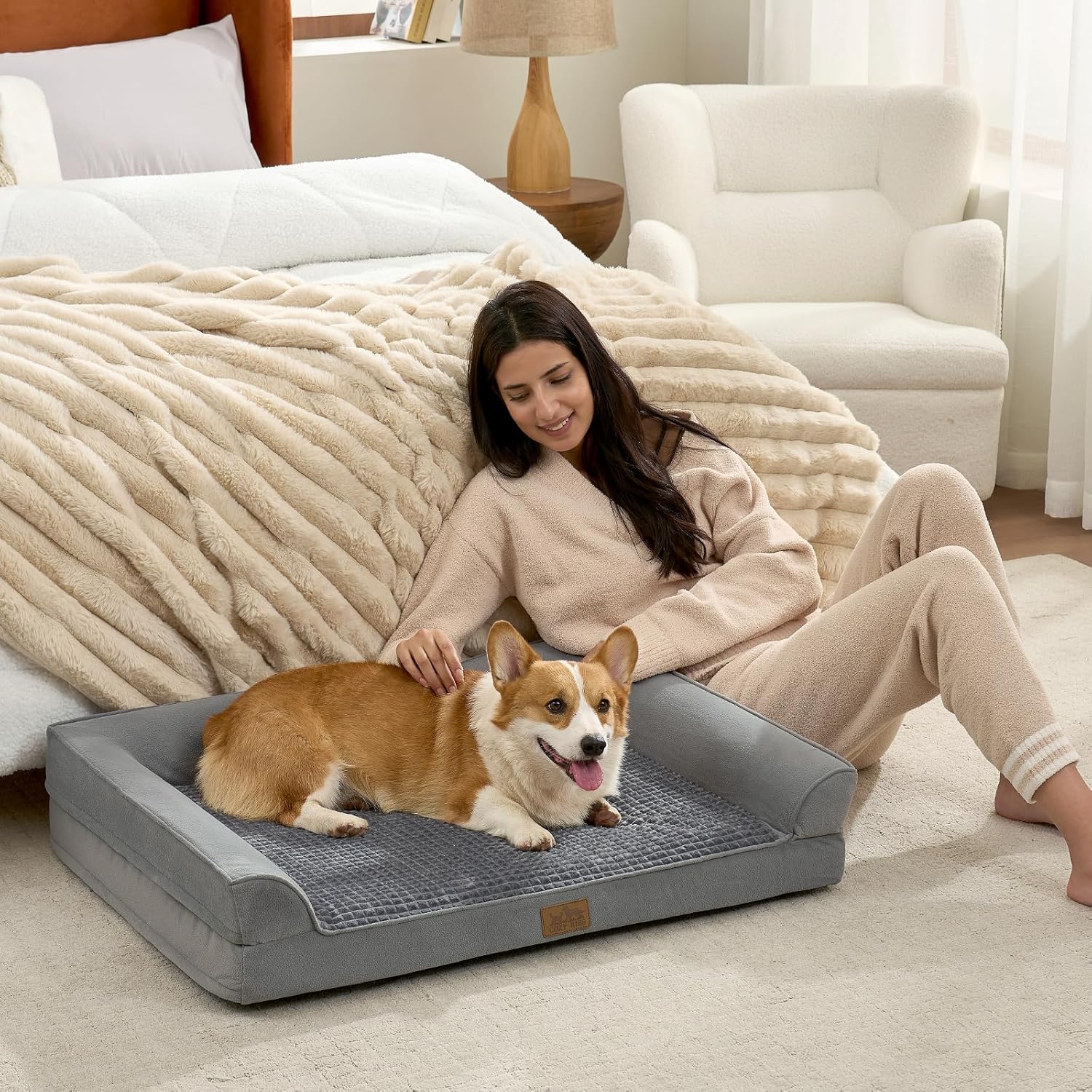 PawRelax™ CloudNest – Orthopedische Hondenmand - PawRelax