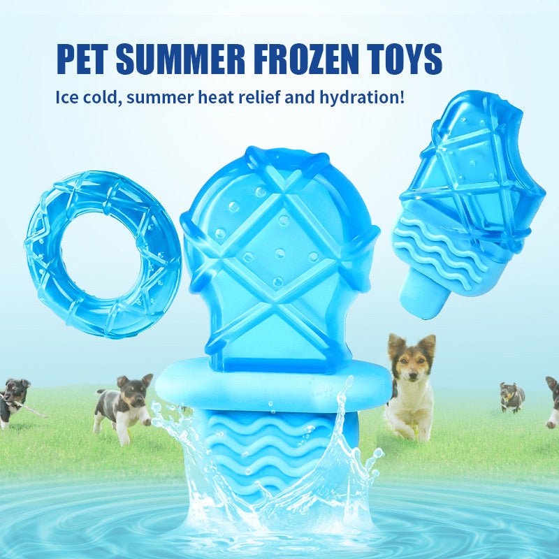 PawRelax™ FrostBite Cooling Toy – Verkoelend Kauwspeeltje voor Honden - PawRelax