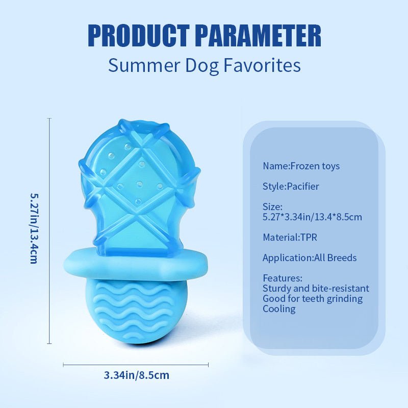 PawRelax™ FrostBite Cooling Toy – Verkoelend Kauwspeeltje voor Honden - PawRelax