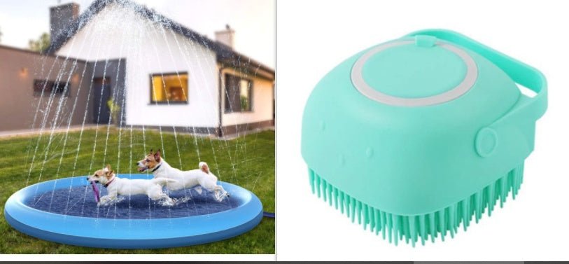 PawRelax™ SplashPlay Watermat – Verkoelend Waterspeelbad voor Honden - PawRelax