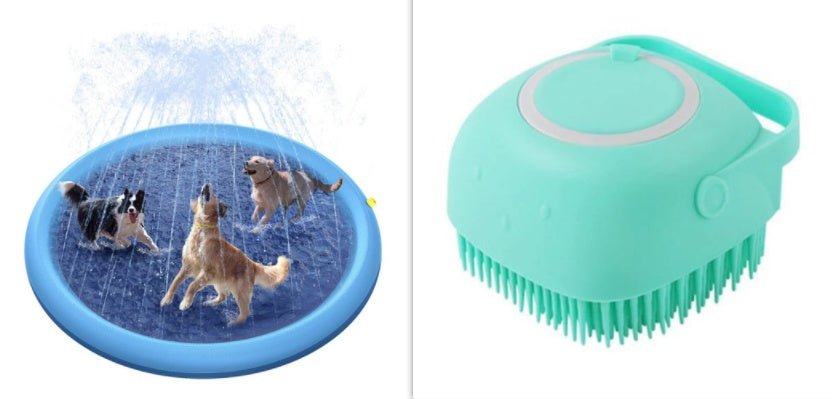 PawRelax™ SplashPlay Watermat – Verkoelend Waterspeelbad voor Honden - PawRelax