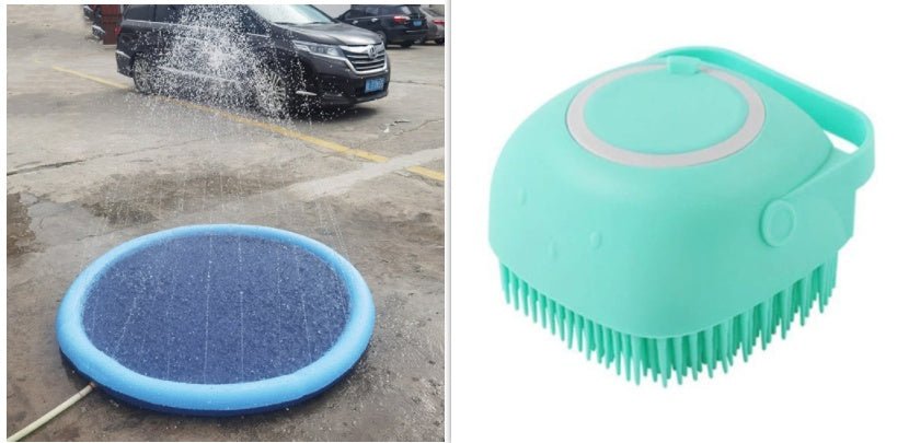 PawRelax™ SplashPlay Watermat – Verkoelend Waterspeelbad voor Honden - PawRelax