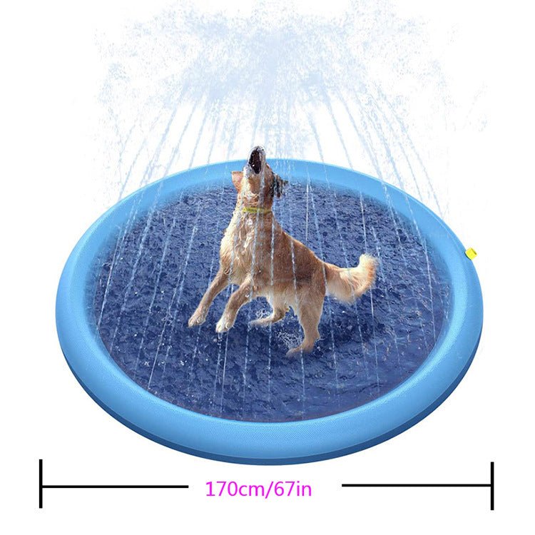 PawRelax™ SplashPlay Watermat – Verkoelend Waterspeelbad voor Honden - PawRelax
